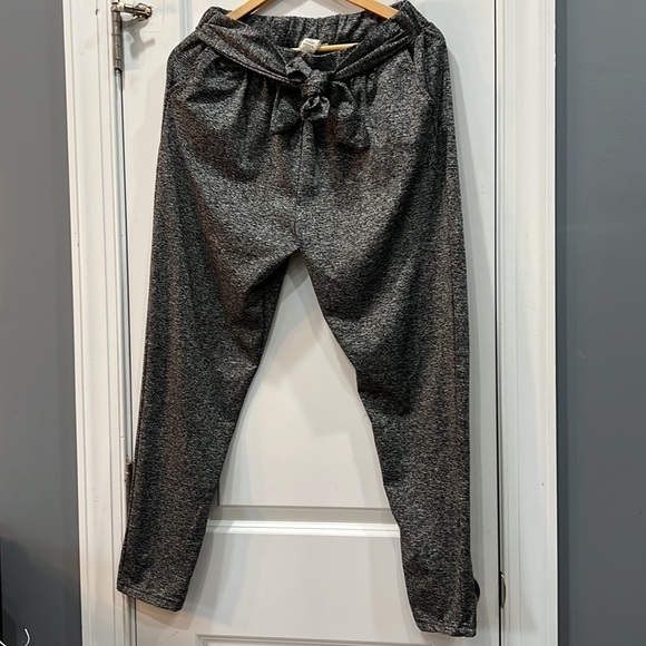 ShoSho Gray Space Dye Tapered Pull On Pant Size Large - Picture 3 of 9